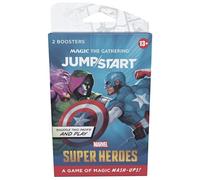 Pack de 2 boosters Jumpstart Magic: The Gathering | Marvel Super Heroes (Version Anglaise)