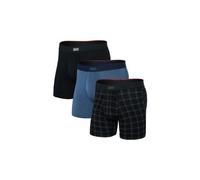 Pack de 2 boxers saxx daytripper noir bleu homme