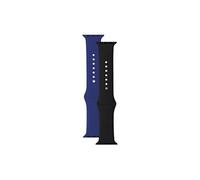 Pack de 2 bracelets Apple Watch noir et bleu 38/40mm