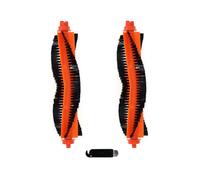 Pack de 2 brosses à rouleaux de remplacement pour Xiaomi Robot Vacuum-Mop 2S/Mop P/Mop Pro/XMSTJQR2S/STYTJ02YM, 2 x brosse principale, 1 x outil de nettoyage