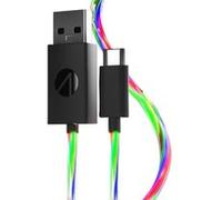 Pack de 2 Câbles de charge lumineux Stealth Light Up Multiformat Noir
