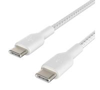 Pack de 2 Câbles USB-C vers USB-C Power Delivery 60W Charge Rapide 2m Blanc