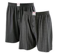 Pack de 2 caleçons ADAMO gris anthracite - Bas XL - 5XL