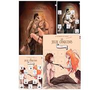 Pack de 2 Calendriers de l'Avent ou de l'Après Couple A3 | 25 Jeux Coquins, 25 Positions kamasutra, Crochet adhésif inclus, Valable toute l'année, Cadeau de Noël ou Saint-Valentin