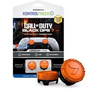 KontrolFreek® Call of Duty: Black Ops 7 Performance Thumbsticks | PlayStation 4 (PS4), PlayStation 5 (PS5) | Orange et Noir