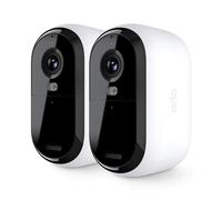 Pack de 2 caméras de surveillance connectée Arlo Essential extérieure Blanc
