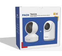Reolink Caméras de surveillance connectées E330 5MP (intérieure) + E321 3MP - Pack 2 Blanc