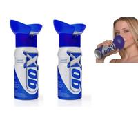 PACK DE 2 CANETTES D'OXYGENE 4 LITRES - Canettes d'oxygène pur qui se respirent - MARQUE GOX