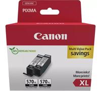 PACK DE 2 CARTOUCHE CANON NOIRE 570 XL PGI-570xl / 570xl 570xlpgbk pgi-570pgbk