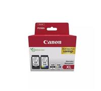Canon Cartouches d'encre Pixma PG-545XL + CL-546 Pack de 2 Noir et Couleurs