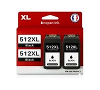 Pack de 2 Cartouches compatible pour Canon PG512 Noir