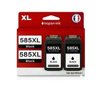 Pack de 2 Cartouches compatible pour Canon PG585XL Noir 3 X PLUS D'ENCRE