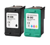Pack de 2 Cartouches Compatibles HP 336 & 342 pour Deskjet, OfficeJet, PhotoSmart et PSC