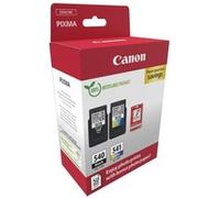 Canon Pack photo PG-540/CL-541 – 2 cartouches (noir+couleurs) + 50 feuilles 100×150 mm Brillant