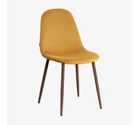 Pack de 2 chaises de salle à manger Glamm Bois foncé Multicolore