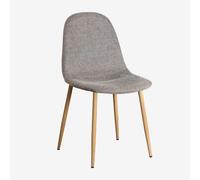 Pack de 2 chaises de salle à manger Glamm Bois naturel