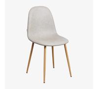 Pack de 2 chaises de salle à manger Glamm Bois naturel