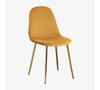 Pack de 2 chaises de salle à manger Glamm Doré