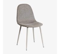 Pack de 2 chaises de salle à manger Glamm Gris Taupe Clair