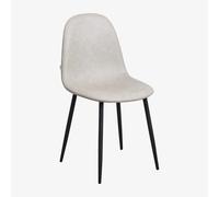 Pack de 2 chaises de salle à manger Glamm Noir