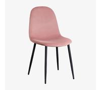 Pack de 2 chaises de salle à manger Glamm Noir