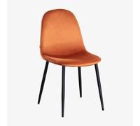 Pack de 2 chaises de salle à manger Glamm Noir