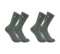Pack de 2 chaussettes Carhartt Force Midweight Crew Verdi