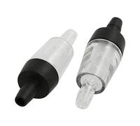 Pack de 2 clapets anti-retour pour pompe à air d'aquarium réutilisables en plastique à sens unique clapet anti-retour anti-retour accessoires de pompe à air pour aquarium fournitures pour animaux de c