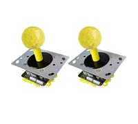 Pack De 2 Contrôleurs Joystick Jeu Installation Facile Construction En Métal Et Plastique Pour Plusieurs Consoles Jeux Accessoires Jeu Multijoueurs