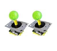 Pack De 2 Contrôleurs Joystick Jeu Installation Facile Construction En Métal Et Plastique Pour Plusieurs Consoles Jeux Accessoires Jeu Multijoueurs