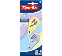 Pack de 2 correcteurs Tipp-Ex Mini Pocket Mouse Pastel 6 m x 5 mm Modèle aléatoire
