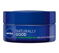 Pack De 2 - Crème Visage Nuit Nivea Régénérante Huile D'argan Bio Naturally Good 50ml