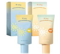 Pack de 2 Crèmes Solaires Enfants SPF 90+ - Haute Protection UV Visage & Corps, Texture Légère Non Grasse - Sans Microplastiques, Idéale Voyage et Sport - 2x40g