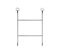 Pack de 2 crochets + 5 supports muraux Enova Hifi pour disques vinyle VWM 5 Chrome Vinyle