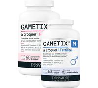 Pack De 2 Densmore Gametix F Fertilité 60 Comprimés À Croquer + M Fertilité 60 Comprimés À Croquer