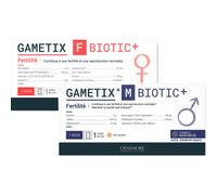 Pack De 2 Densmore Gametix M Biotic + Fertilité 30 Sachets + F Biotic + Fertilité 30 Sachets