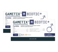Pack De 2 Densmore Gametix M Biotic + Fertilité Formule Renforcée Probiotiques 30 Sachets