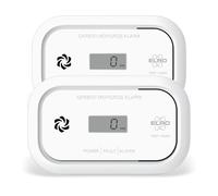 Pack de 2 Détecteurs de Monoxyde de Carbone Capteur 10 Ans Avec Affichage 2 Pièces (FC5003)