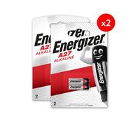 Pack de 2 - Energizer Pile Alcaline A27/27A, pack de 2 Piles