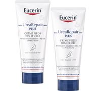 Pack De 2 Eucerin UreaRepair Plus Crème Pieds Réparatrice 10% Urée Peaux Très Sèches Tube 100ml
