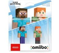 Pack de 2 Figurines Amiibo Steve & Alex Série Super Smash Bros numéro 89 E