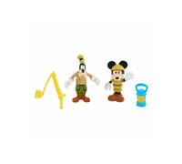 Pack de 2 figurines articulées Thème Camping avec accessoires 7.5 cm