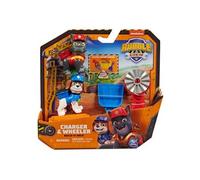 Ruben & Compagnie - PACK 2 FIGURINES CHARLIE & BENJI + ACCESSOIRES - Figurine À Collectionner - Figurine Pat Patrouille Et Sable Magique Kinetic Sand - Pat Patrouille Jouet - Jouet Enfant 3 Ans et +