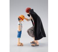 Pack de 2 figurines d'action S.H.Figuarts One Piece Shanks & Monkey D. Luffy Chi