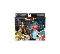 Bandai - Dragon Ball Super - Figurines Dragon Stars 17cm - Battle Pack - Golden Freezer vs Super Saiyan Blue Goku - Licence Officielle Dragon Ball - Pack de 2 figurines - Jouet Enfant 4 ans et + 37169