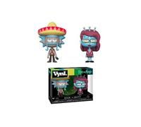 Rick Et Morty Pack 2 Vynl Vinyl Figurines Rick & Unity 10 Cm