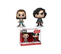 Funko - Pack de 2 figurines VYNL Star Wars : Rey & Kylo
