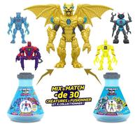 Pack de 2 figurines - MRBEAST LAB - Mix & Match - 2 FIG HYBRIDS Moitié de figurine DRAGON