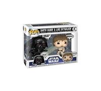 Pack de 2 figurines Funko Pop Star Wars Darth Vader and Luke Skywalker Multicolore E