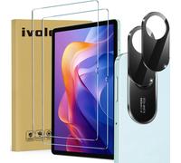 Pack De 2 Film De Protection D¿Écran En Verre Trempé Pour Xiaomi Redmi Pad 2 11 Pouces (Modèle 2025,2ème Génération) (Pas Pour Redmi Pad),Avec 2 Pièces Caméra Arrière Protecteur Anti Rayures
